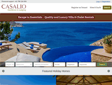 Tablet Screenshot of casalio.com
